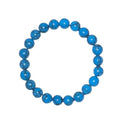 Synthetic Turquoise Stretch Bracelet