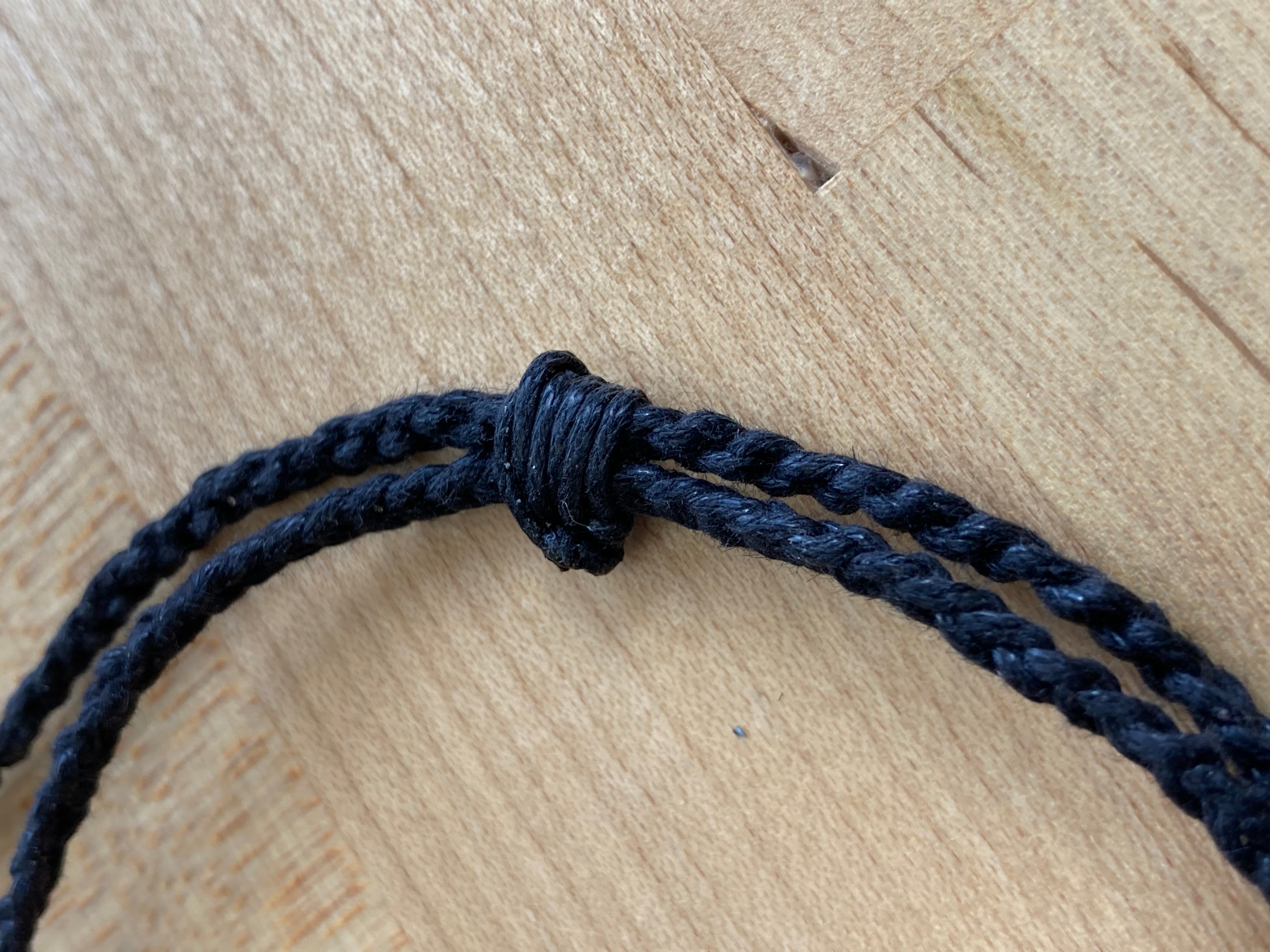 White Howlite Macrame Pendant Necklace